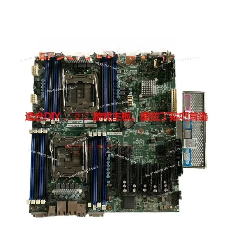 For RD450X Dual X99 Server Main Board 2680v4 Support 2 DIY ALEO Six Card