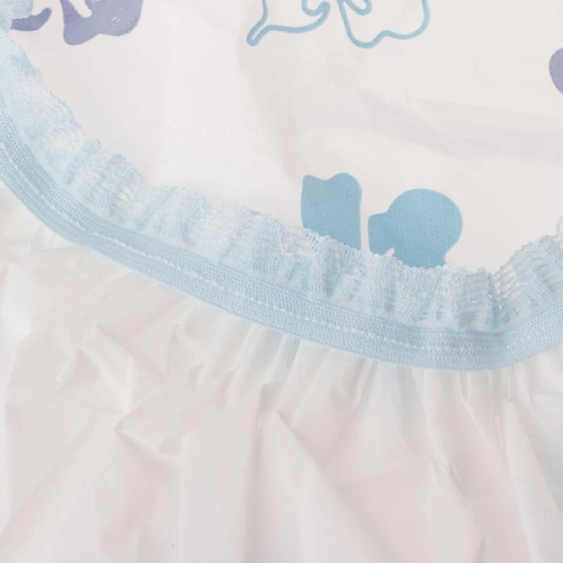 Elastic Bathing Cap Flower Women Long Hair Curly Hairstyle Cutting Shaping Water B95B