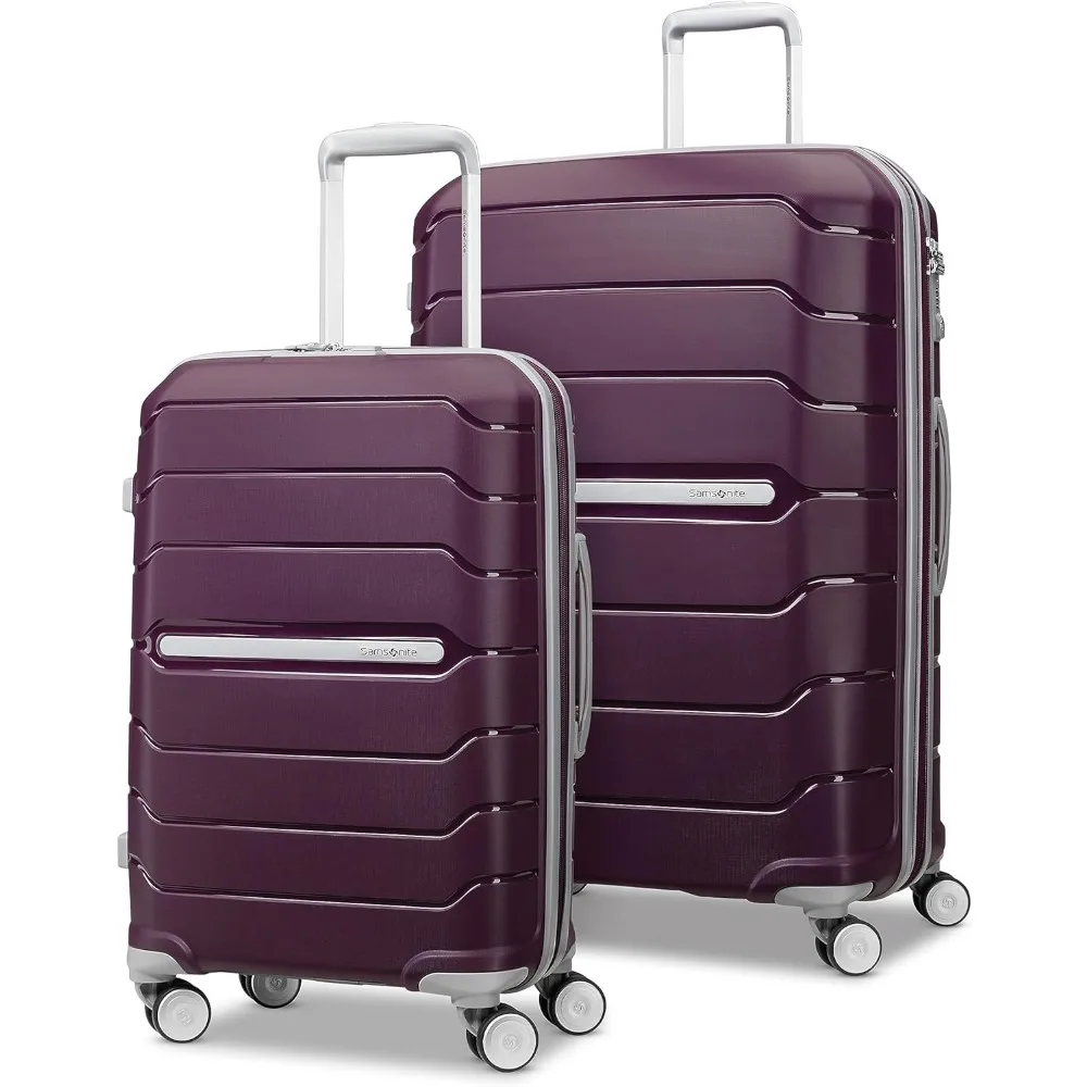 

Samsonite Freeform Hardside Expandable with Double Spinner Wheels, Amethyst Purple, 2-Piece Set (20/28)