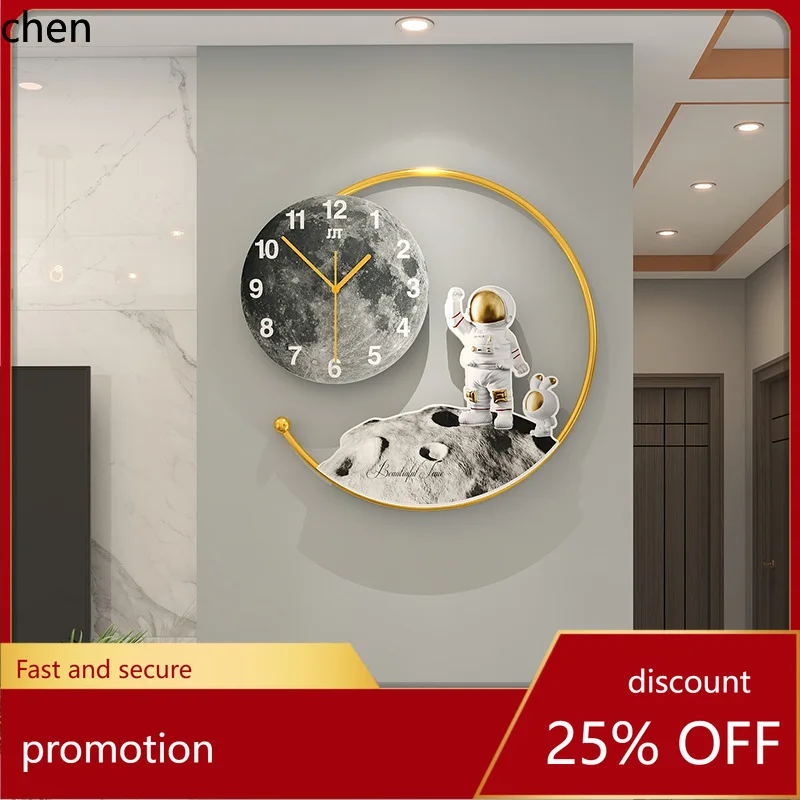 YFY Luxurious Clock for Living Room, High-End Modern Minimalist Wall   Silent Home Decorative  Wall , No Drilling Required