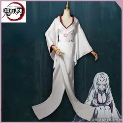 Demon Slayer Spider Rui/Spider Mother Anime Woman Cosplay Kimono Costume Full Set