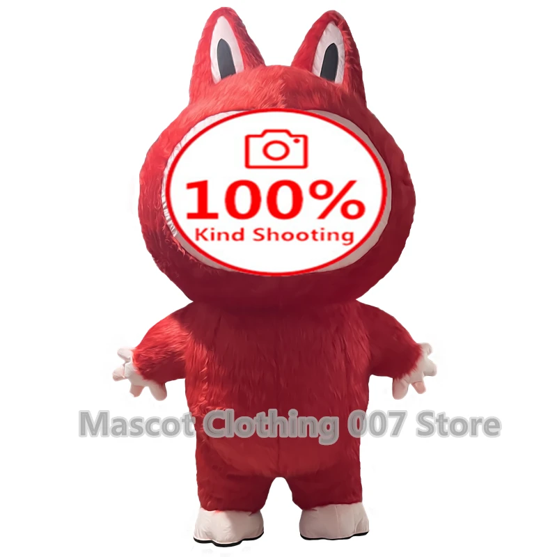 أرنب التميمة نفخ زي كرنفال النشاط أداء مجموعة عيد ميلاد الاحتفال لعب الأدوار قزم نفخ زي