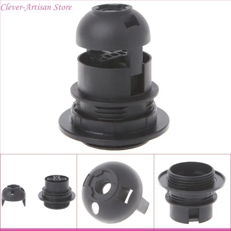 E06B E27 лампочка держателя лампы Edison Wint Spocket White/Black Tivel Light