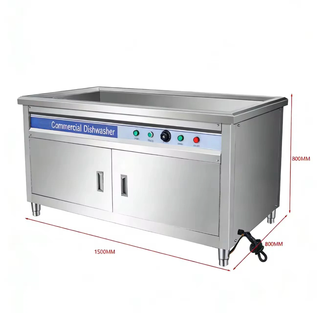 High-Efficiency Automatic Cleaning Machine Ultrasonic Dishwasher For Home Kitchen Professional Commercial Cleaning Tool