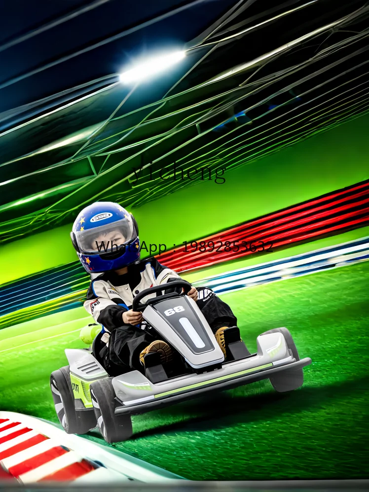 سيارة ZZ للأطفال Go-Kart ذات أربع عجلات تعمل بالبخار يمكن أن تأخذ لعبة سيارات لعبة للأطفال من الأولاد والبنات البالغين