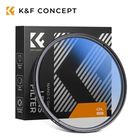 K & F Concept MC CPL filtro polarizador Circular Ultra delgado multicapa 37/43/46/49/52/55/58/62/67/72/77/ 82mm con paño de limpieza