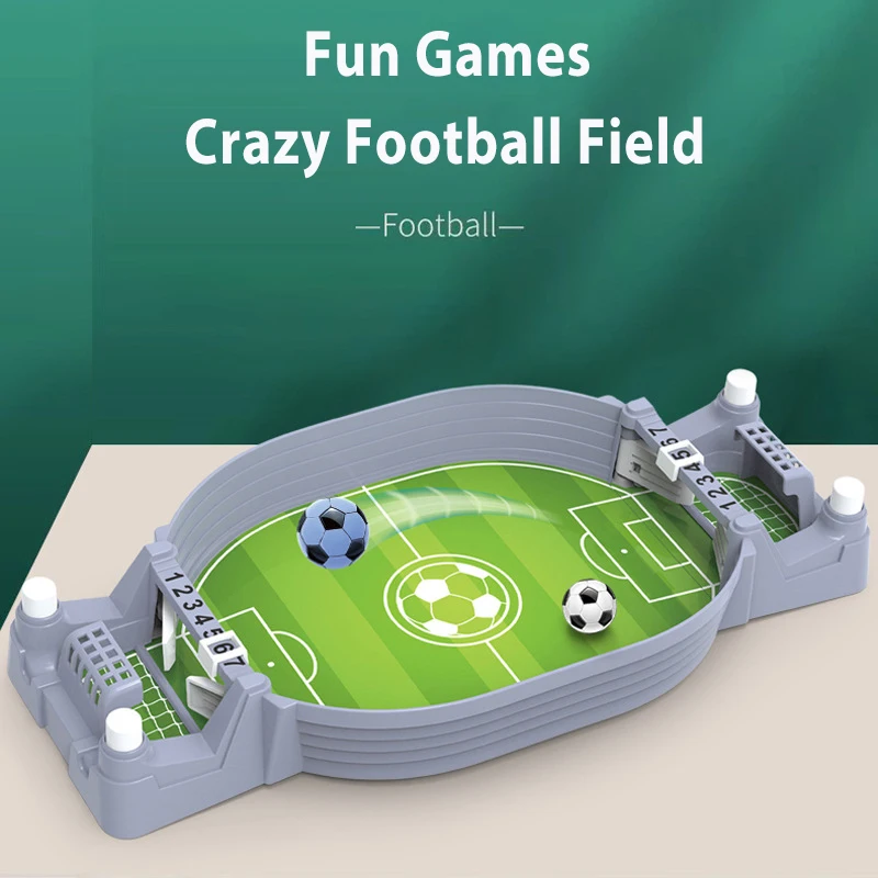 Football Tables Game Set Mini Football Soccer Family Interactive Board Game Competition Sports Gift For Children