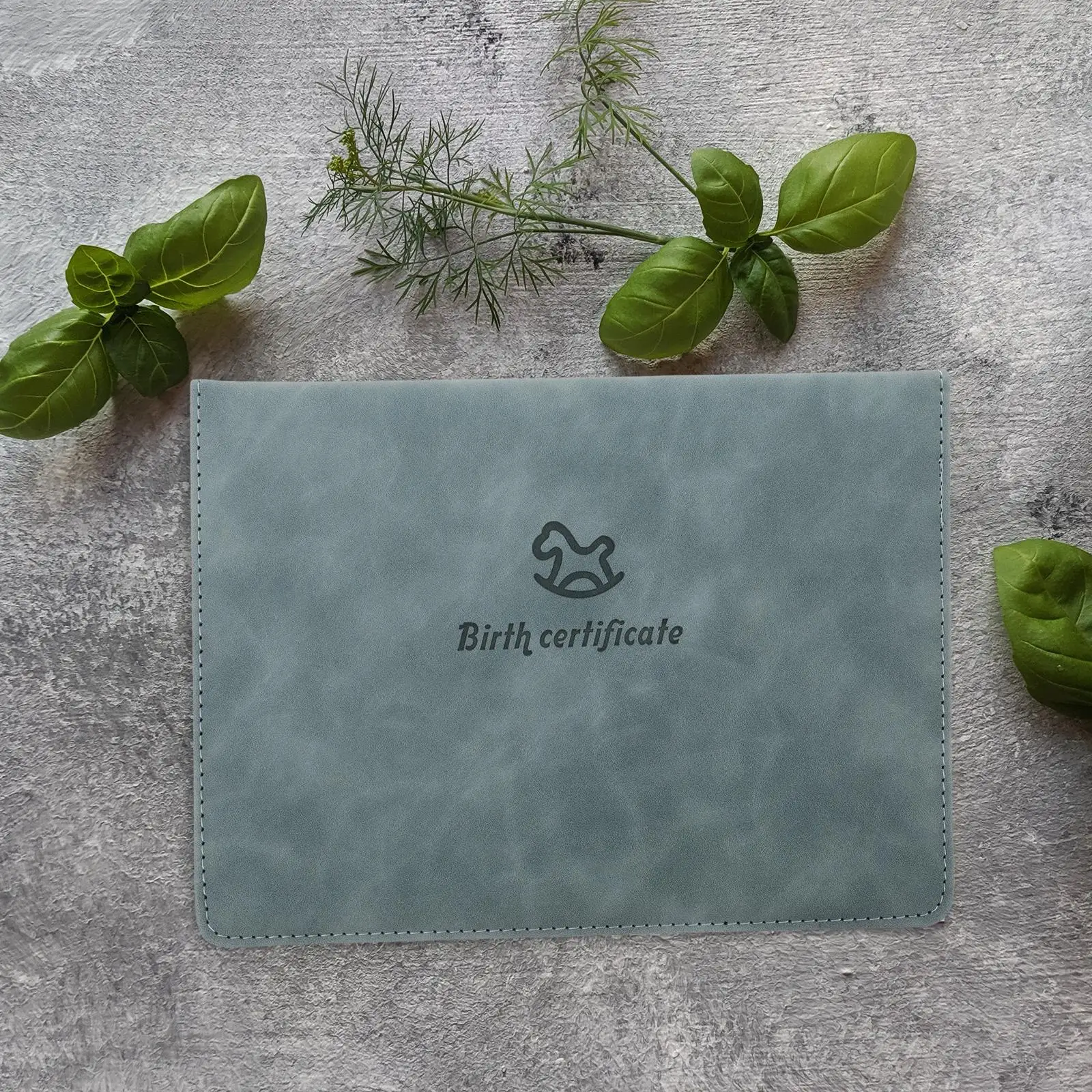 Birth Certificate Case Protector Sleeve Holder Cover For Baby Document Storage File Folder ganizer Filing Products