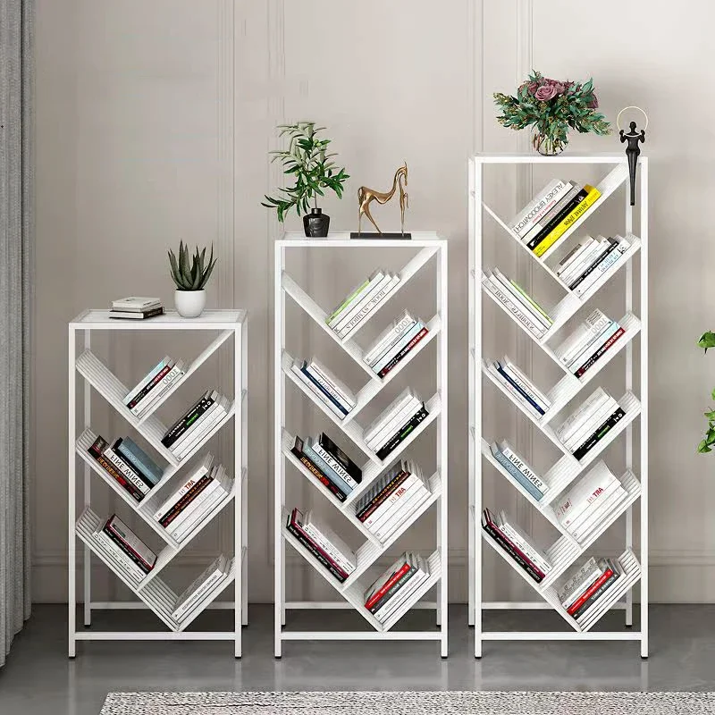 Shelves Bookcase Books Furniture Library Book Shelf Storage Librero Display Stand Bookshelf Living Room Cabinet Estantes Kids