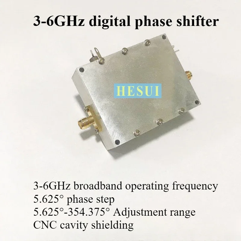 Rf phase shifter Digital Phase shifter C-band Microwave 5.8G digital phase shifter