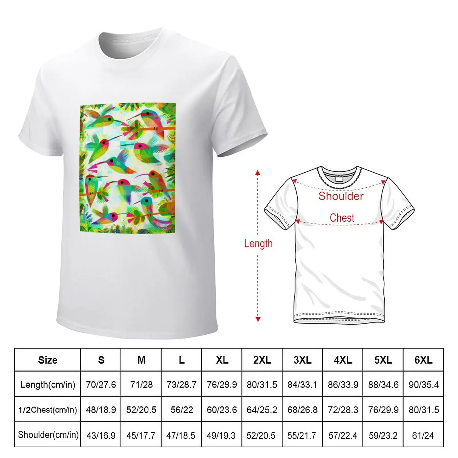 Hummingbirds T-Shirt shirts graphic tees funnys korean fashion plain t shirts men plus sizes graphics mens tall t shirts