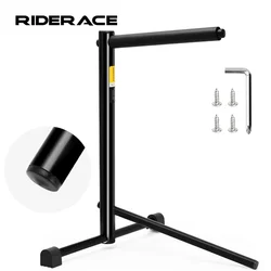 Bicycle Repair Rack Aluminum Alloy Portable Outdoor Floor Parking Mtb Road Bike Stand Display Rack Support Frame Repair Tools