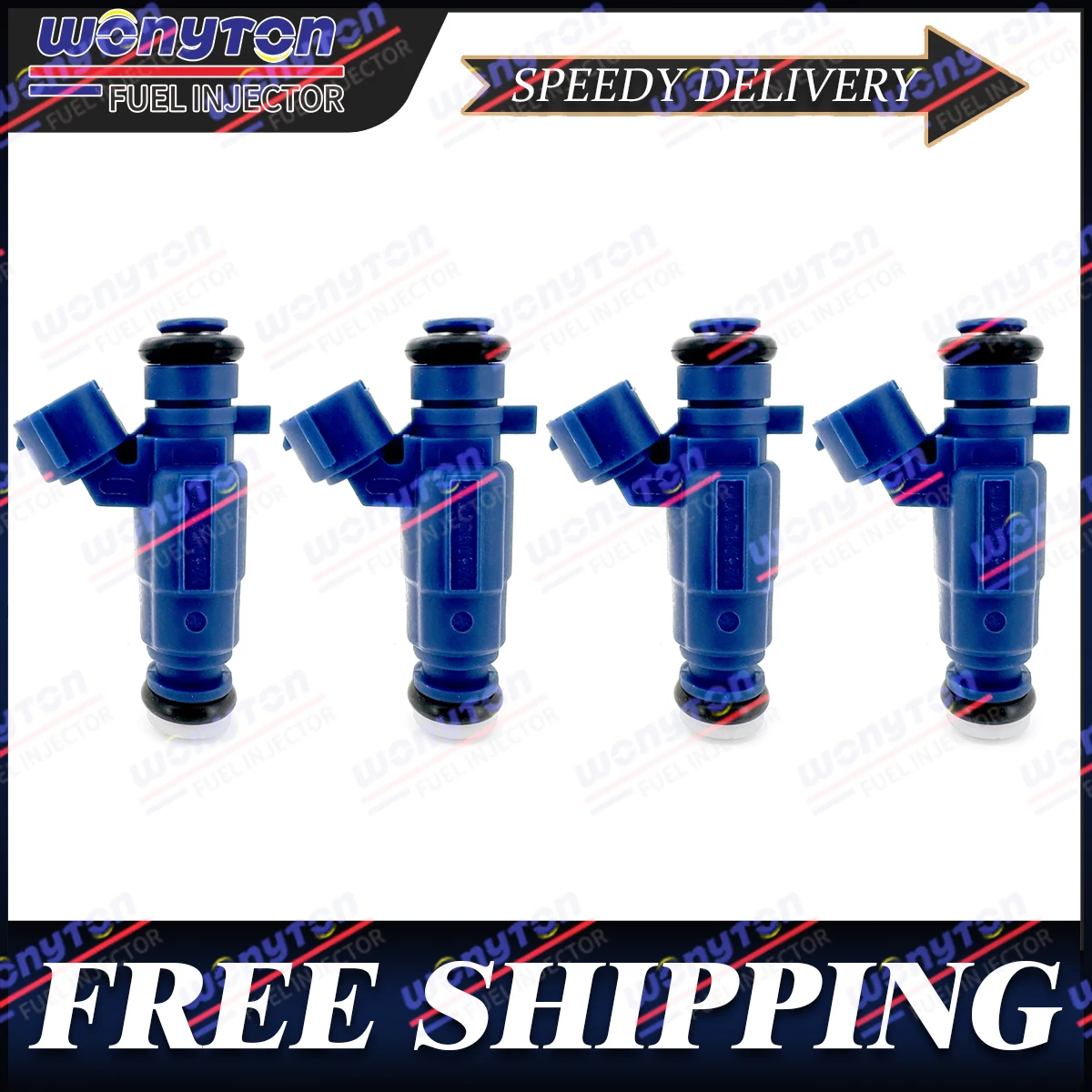 4PCS Fuel Injectors for Hyundai Atos Prime i10 PA KIA Picanto 35310-02900 NEW