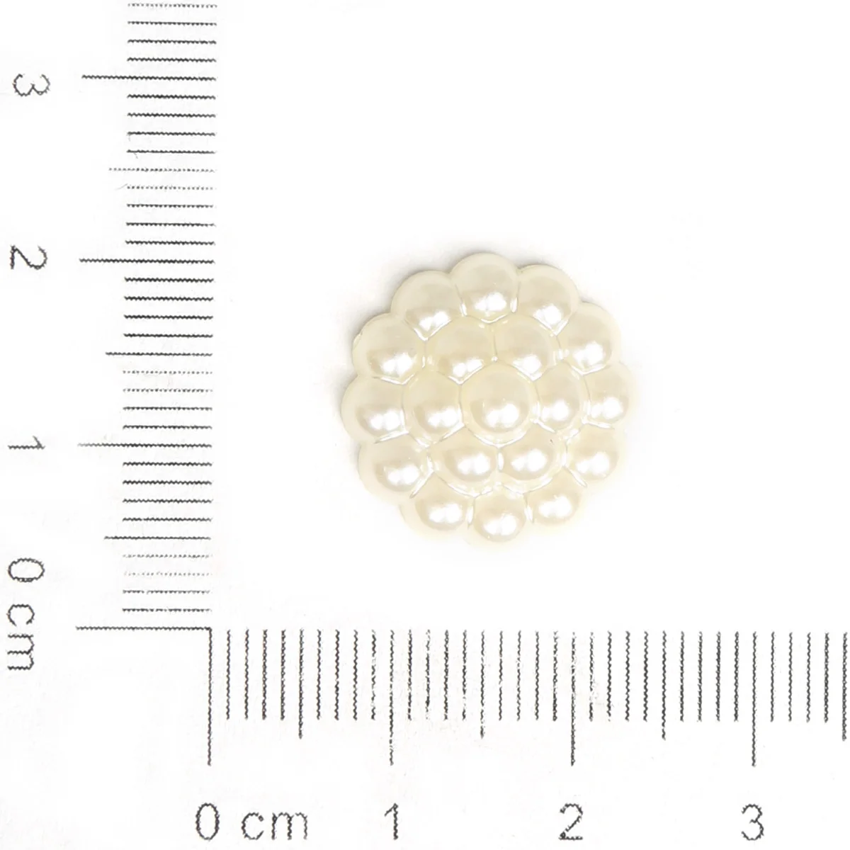 High Quality 16mm 20mm 22mm Handcraft Ivory ABS Imitation Pearls Buddha Beads for DIY Jewelry Craft Making