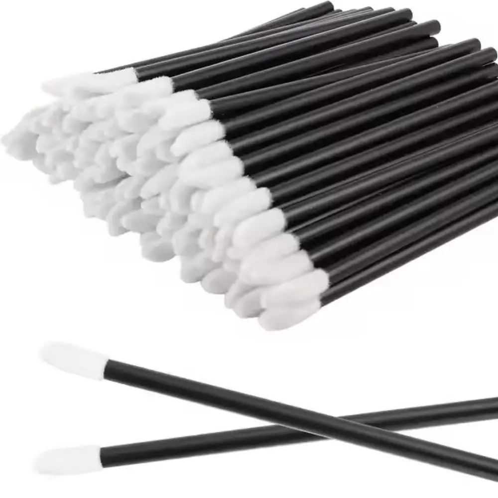 일회용 립 브러쉬 위생적인 립스틱 글로스 어플리케이터 완드 전문 메이크업 도구 화장품 브러쉬 뷰티 액세서리