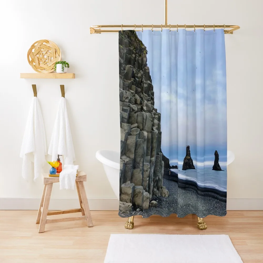 

Reynisfjara Beach Shower Curtain Bathroom Deco Modern Showers For Bathroom Luxury Bathroom Shower Curtain