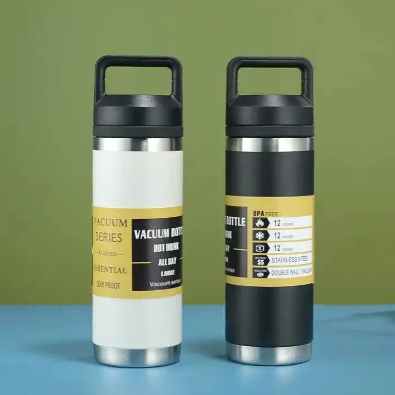 Botella de agua de acero inoxidable, termo aislado, taza de viaje para niños, taza de viaje de café