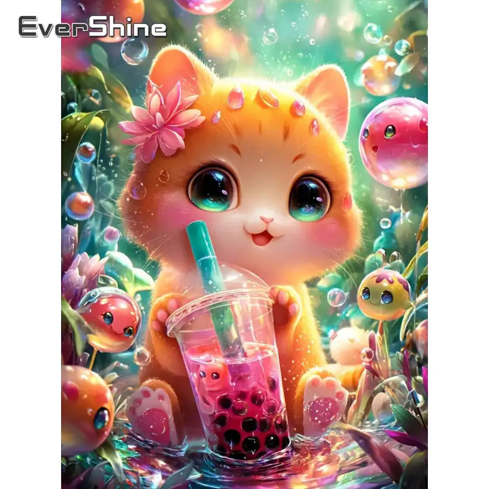 

Evershine алмазная живопись собака животное горный хрусталь фотографии мультфильм Алмазная вышивка мост красочные поделки подарок ручной работы