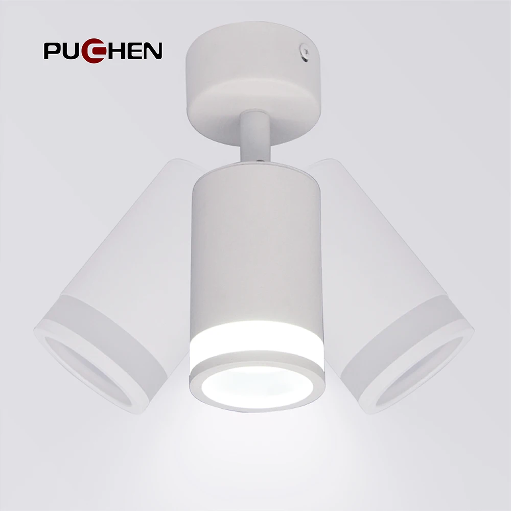 Puchen LED Spot Light Surface Mounted Ceiling Light COB Downlight Kitchen Living Room Bedroom Indoor SpotLights Lighting Fixture