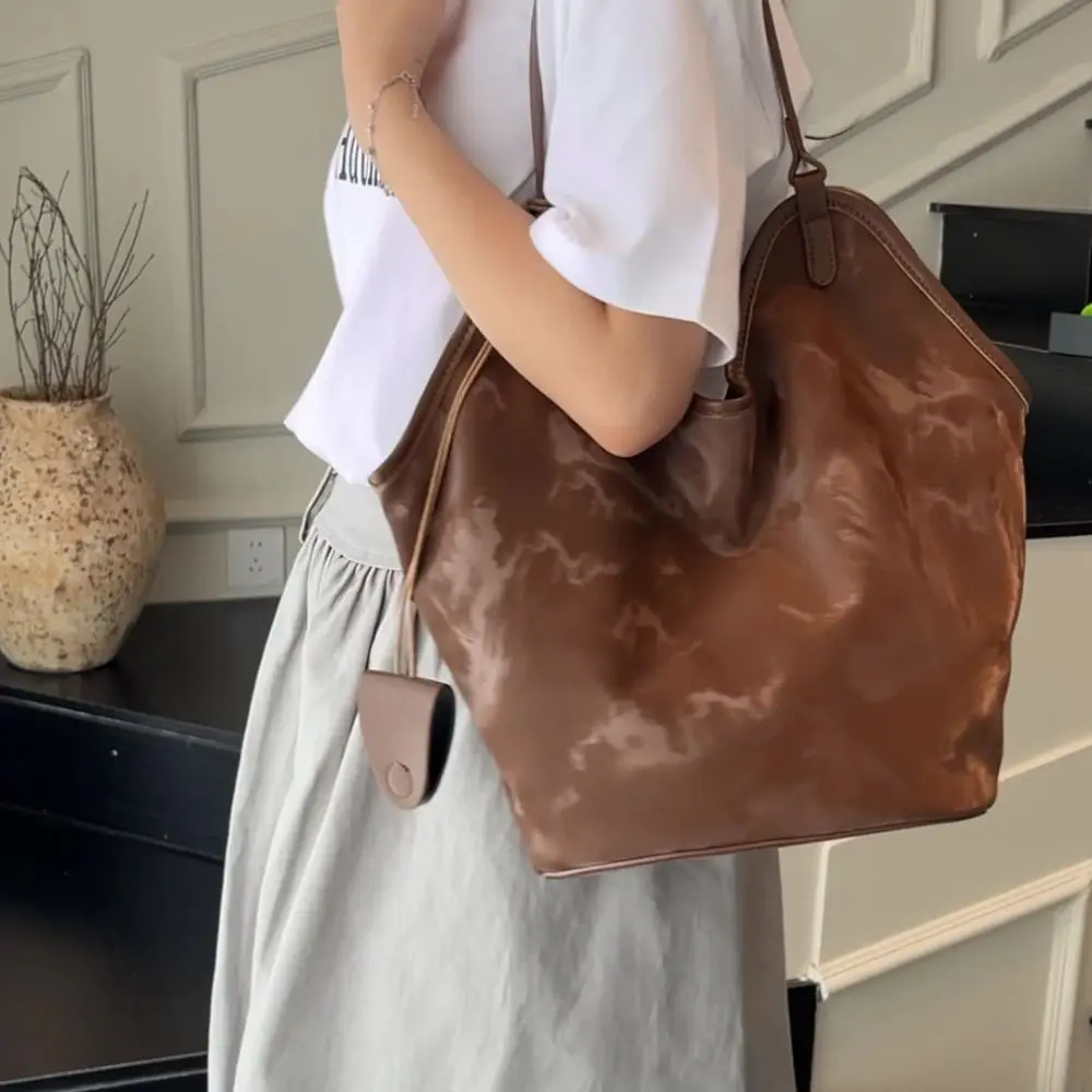 

with Sunglasses Clip Retro Bat Bag Handbag Large Capacity Bohemian Beach Bag Shoulder Bag Bucket Bag Luxurious Tote Bag Summer