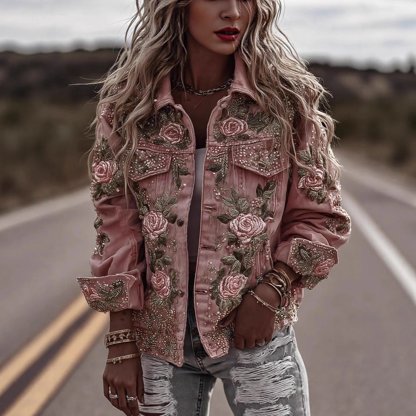 Printed 3d Pattern Top with Long Sleeve Relaxed Fit Casual Style Japanese and Korean Casual Lapel Collar Autumn Women Sweater