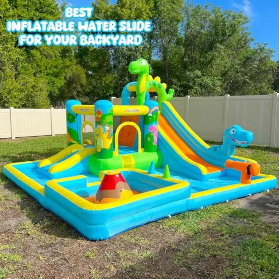 Надувная водная горка для улиц – обзор и цена Kids Outdoor Water Slide