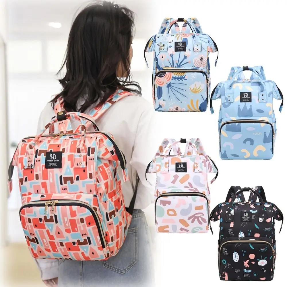 

New Korean Style Diaper Bag Lightweight Multi-Pocket Maternity Backpack Insulation Milk Storage Backpack for Newborn Babies