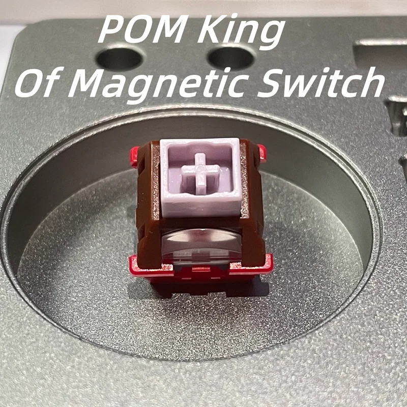 

TTC POM King of Magnetic Switch HIFI Thocky All-POM Linear Switch Super Smooth Fine Lubrication Custom Magnetic Keyboard Switch