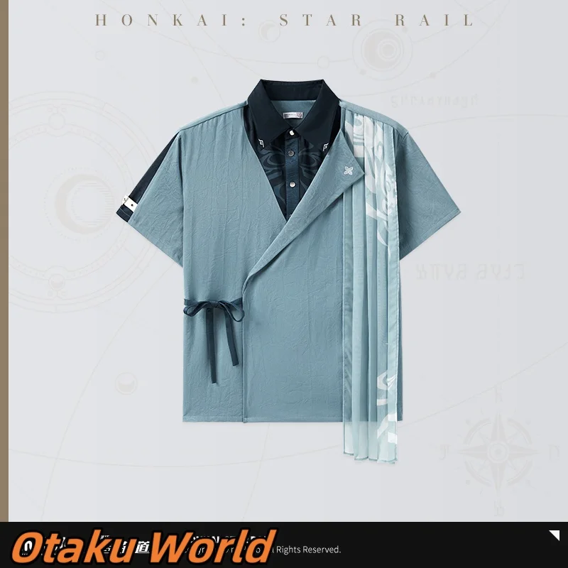 

Original Feixiao short-sleeved shirt Theme Impression Series Mihoyo Game Honkai Star Rail Feixiao Cosplay Costume