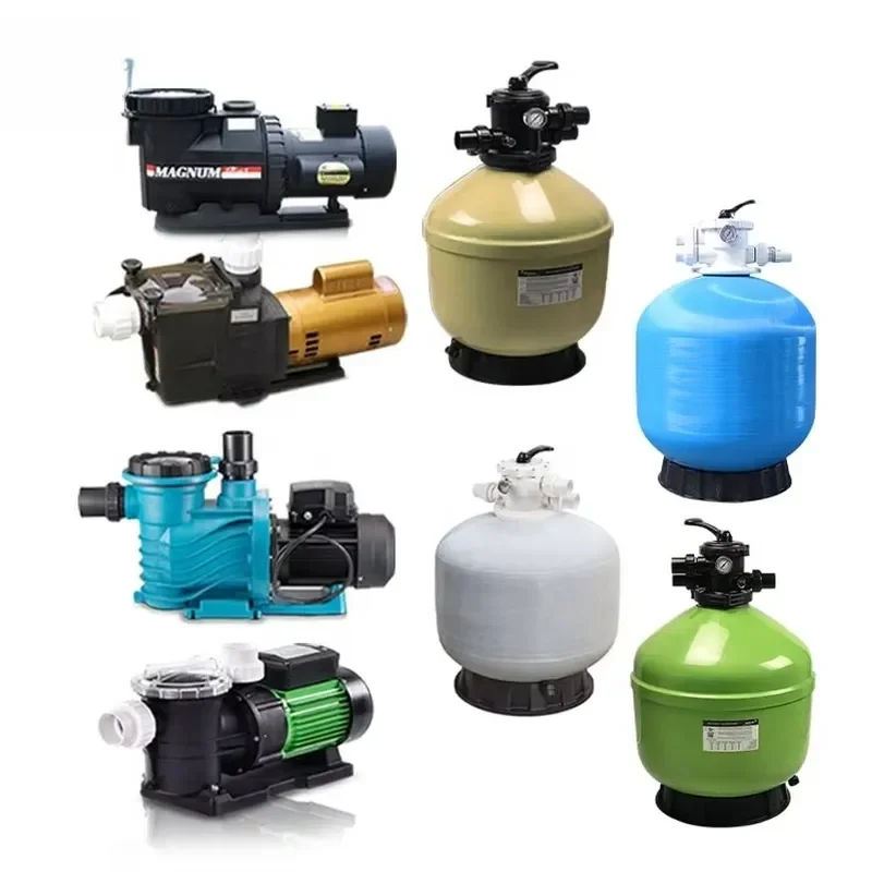 Water Crown Multi Speed Large Flow CN/CD Plastic Water Pump for Spa & Pool Use