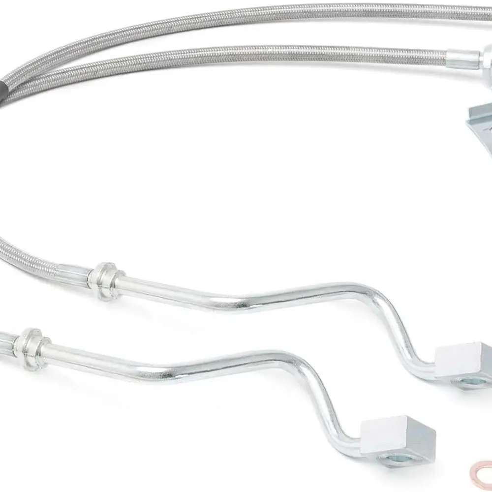 

Передние тормозные магистрали из нержавеющей стали для Ford F-250/F-350 Super Duty (1999-2004 гг.) с подъемом 4-8 дюймов, длина 27 дюймов