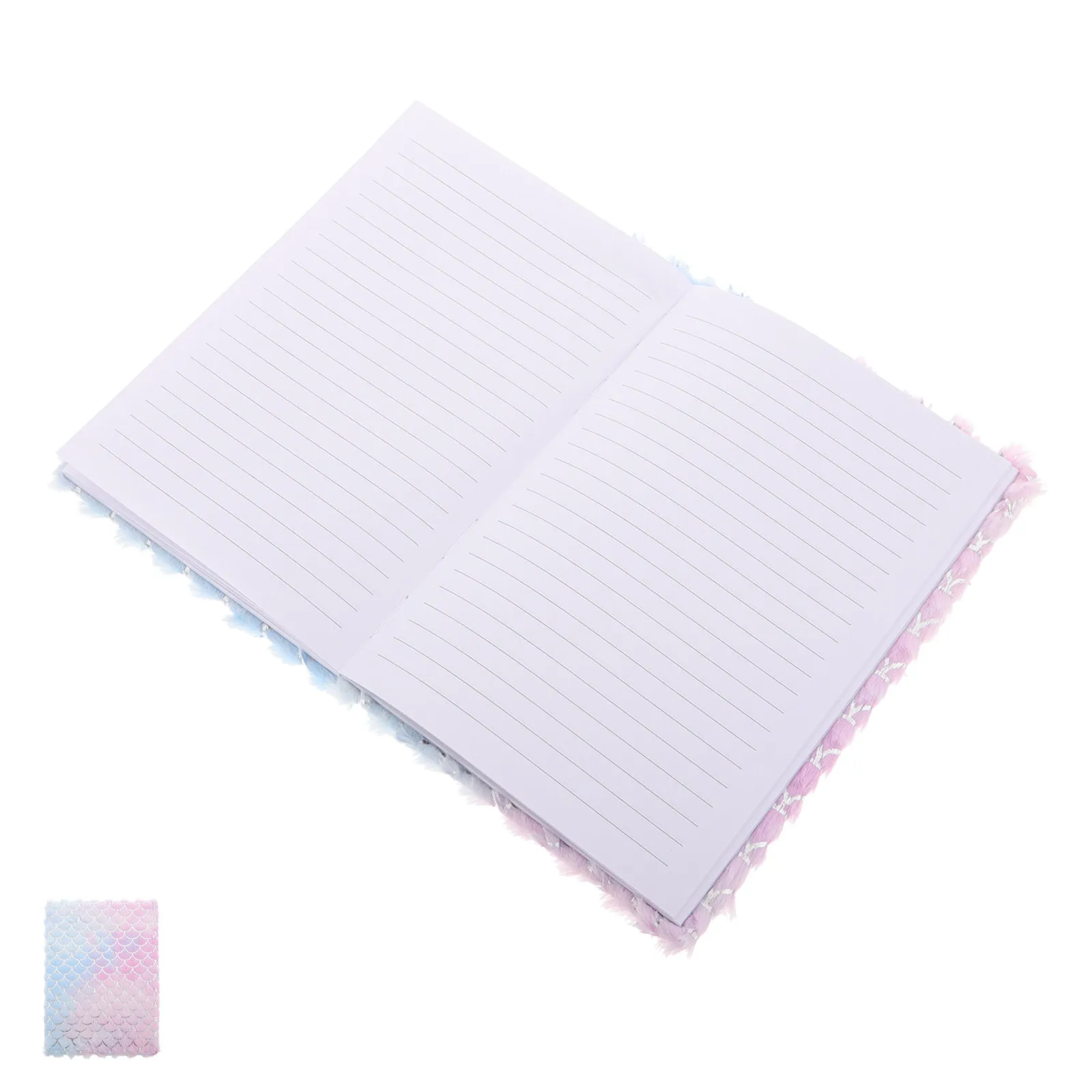 Cute Student Diary Book Soft Cover Notebook Multi-Use Journal and Planner Adorable Scale Design Notebook