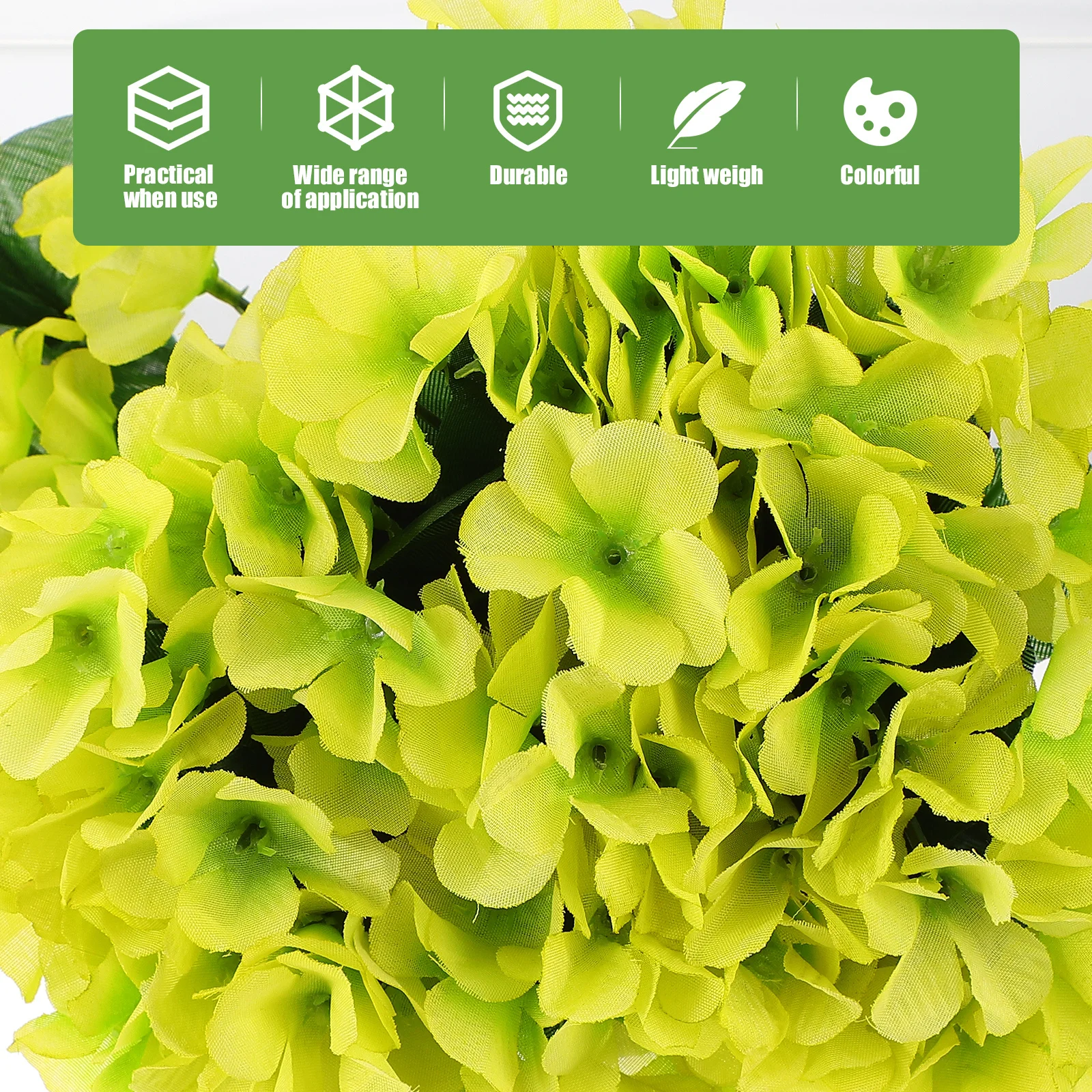 

2Pcs Fake Violet Flowers Hanging Faux Flower Garlands for Wall Door Cupboard Closet Home Decor Living Room Bedroom Wedding