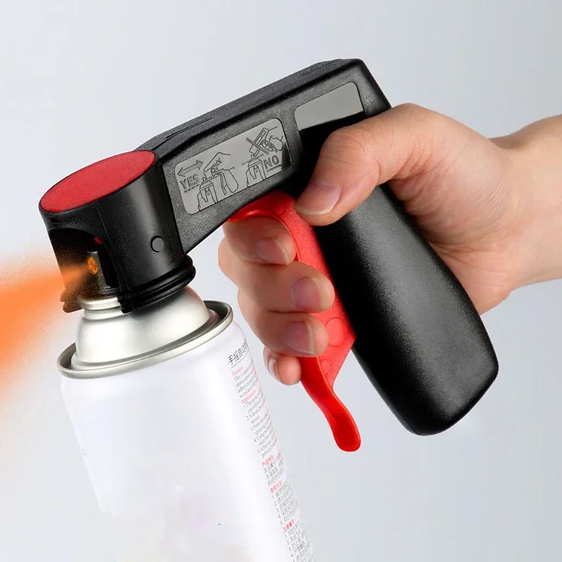 

Polishing Paint Spray Gun Adaptor Instant Aerosol Trigger Handle with Full Grip Lock Universal Fit Cars Maintenance Care Tool