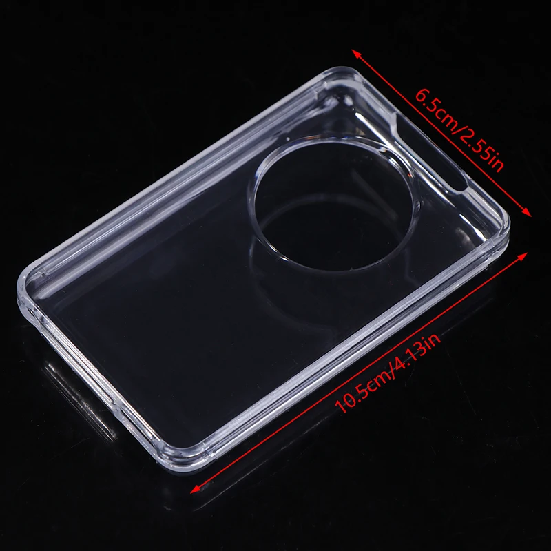 Clear Crystal Hard Protective Case Cover For Ipod Classic 6th 7th 80GB 120GB Thin 160GB(10.5mm Thickness)