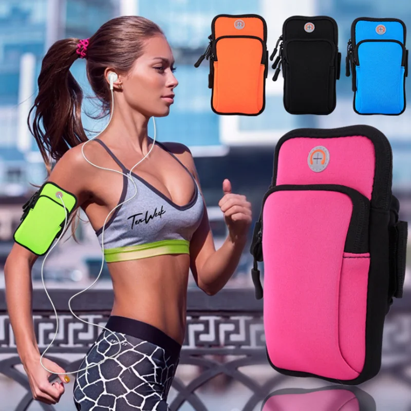 Arm bag Phone case for Doro Primo 368 366 Universal Sport Phone case Arm band Running bag for Emporia SMART.2