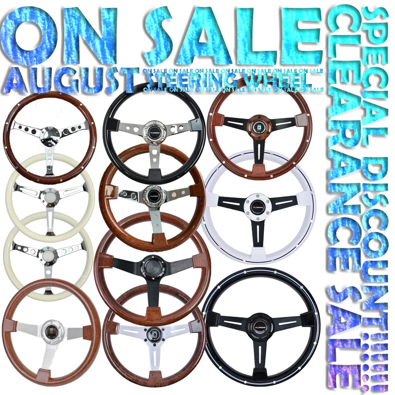 

Специальная распродажа, универсальный классический руль из АБС-пластика, включая диаметр 370 мм для моделей автомобилей TIYPEOR