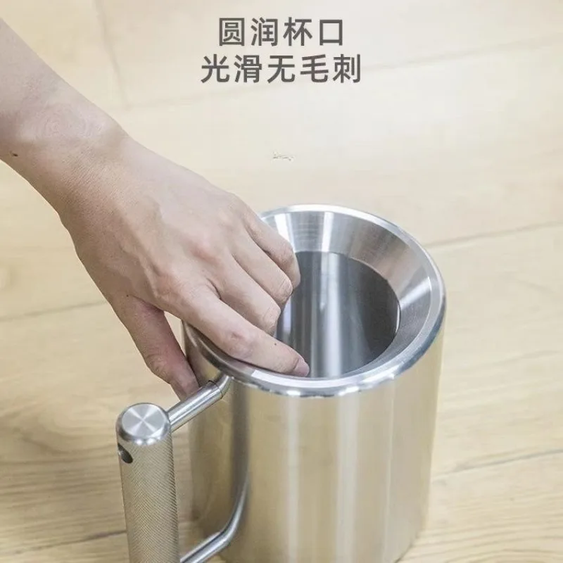 Dumbbell water cup overweight 304 stainless steel 8kg weight-bearing fitness water cup