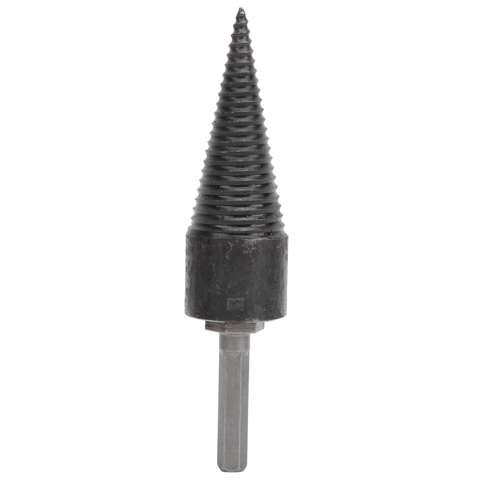 Firewood Drill Bits Balack Hex Shank Die Steel Wood Splitter Drilling Accessories 32mm