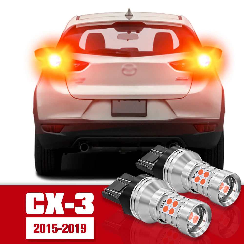 

2pcs LED Accessories Brake Light Bulb Lamp For Mazda CX-3 CX 3 CX3 DK 2015 2016 2017 2018 2019