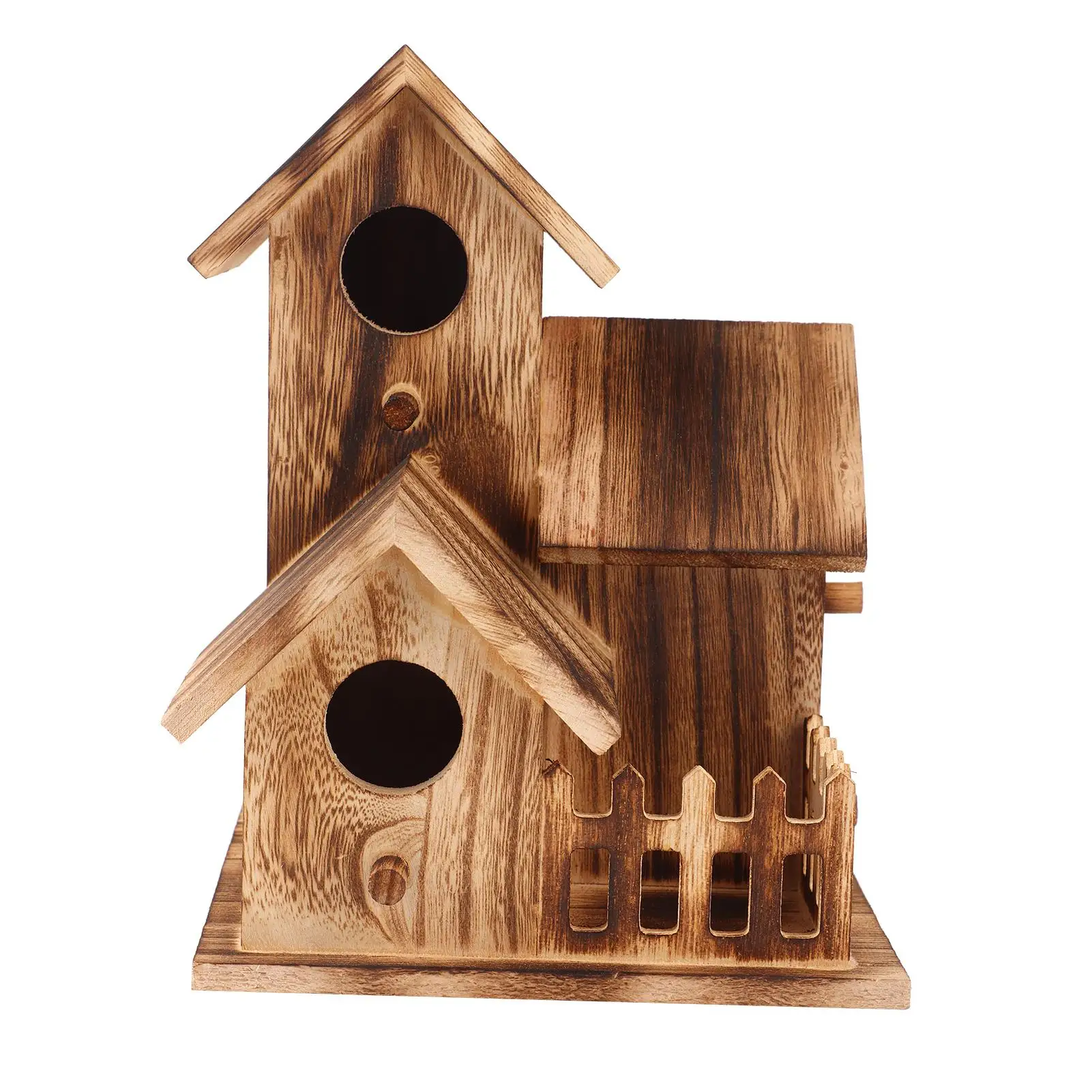 

Wooden Birdhouse Outdoor Garden Nesting Box Pet Supplies Decoration Tool