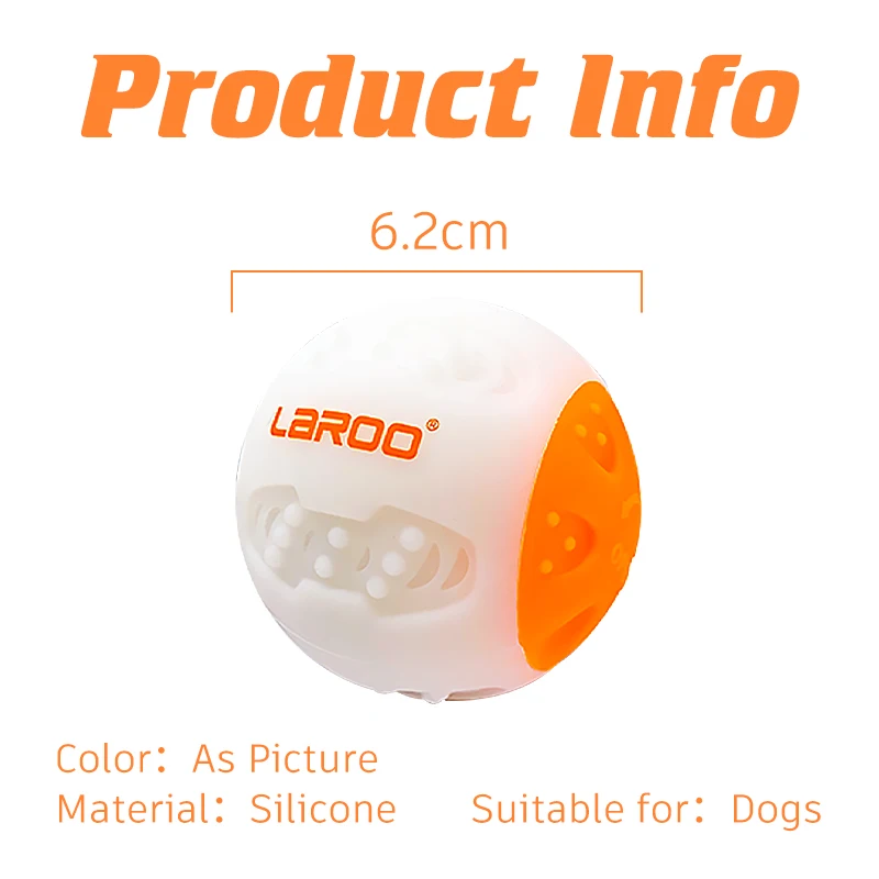 Interactive Dog Toys Durable Rechargeable Puppy Toy Ball Lighted Automatic Waterproof For Aggressive Chewer Dogs Playing Games