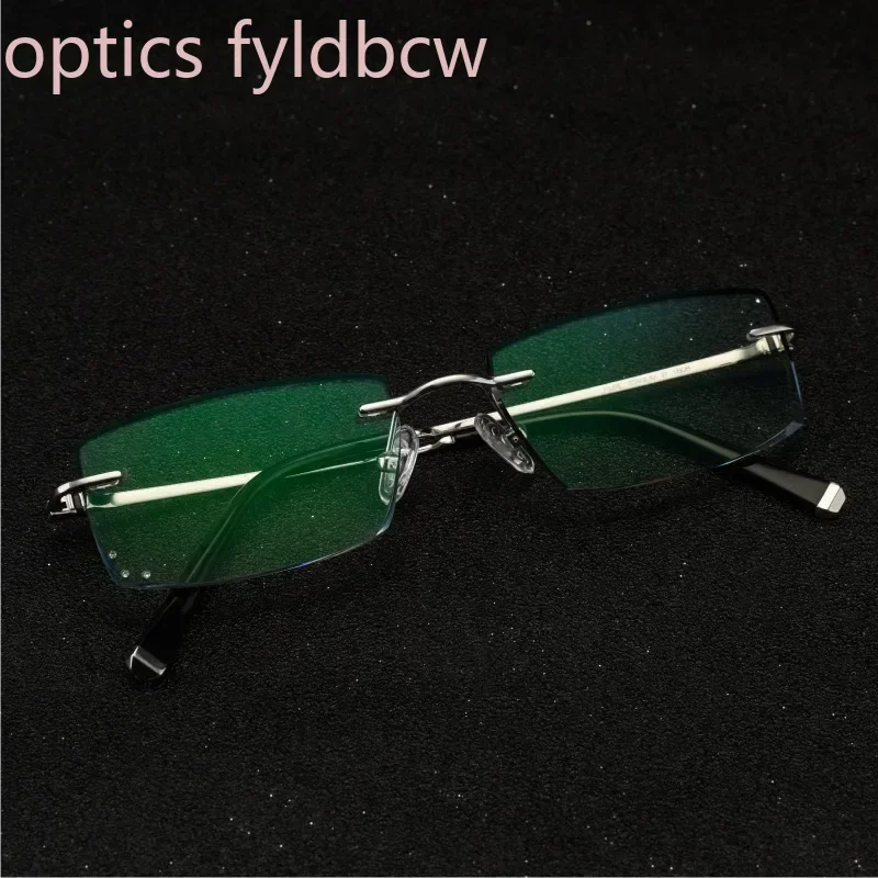Reading Glasses Men Titanium Myopia Hyperopia Vision Aid Senior Elegant Lightweight Comfortable Durable Flexible Classic