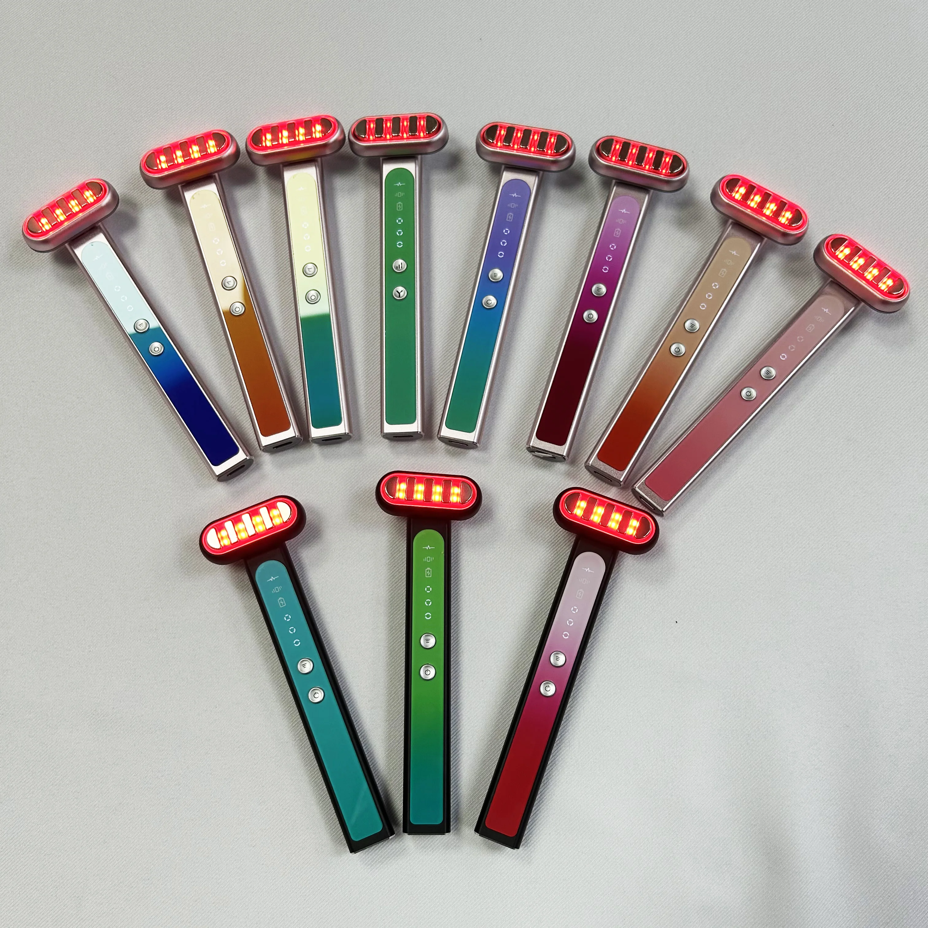 スマートライブラリー360度回転式LCDディスプレイ美容機器マイクロカレントフェイスリフト引き締めホームケア