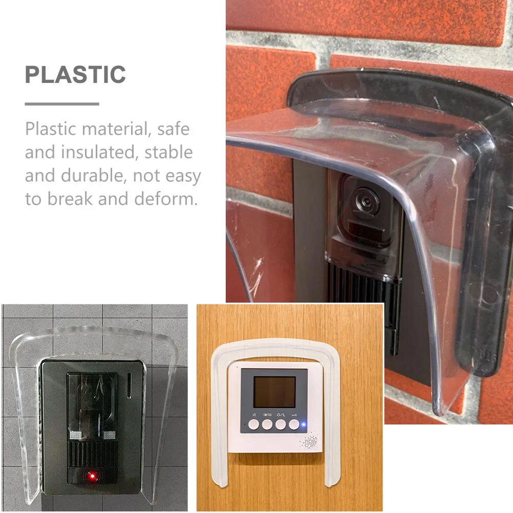 

Door -Proof Cover Sturdy Lightweight Compact Design Fingerprint Machine Cover Splash Proof Waterproof Shell