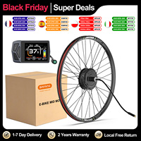 BAFANG Rear Hub Motor Conversion Kit 48V 500W Cassette Type Wheel Motor With 135-142MM Rear Drop Out Size 8Fun Ebike Engine Kits