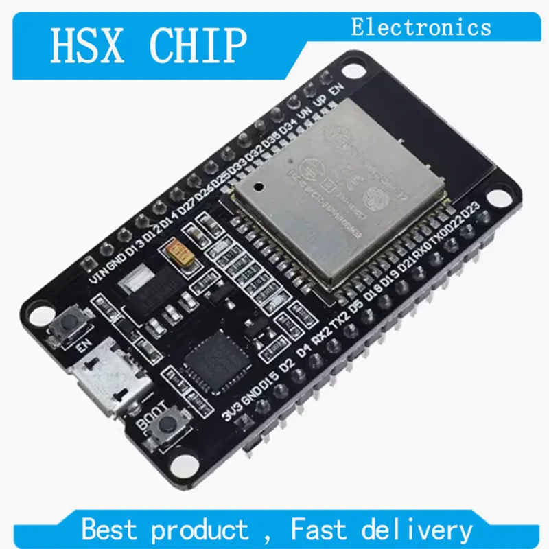 ESP32 ESP-32S CP2102 Wireless WiFi Bluetooth Development Board Micro USB Dual Core Power Amplifiier Module