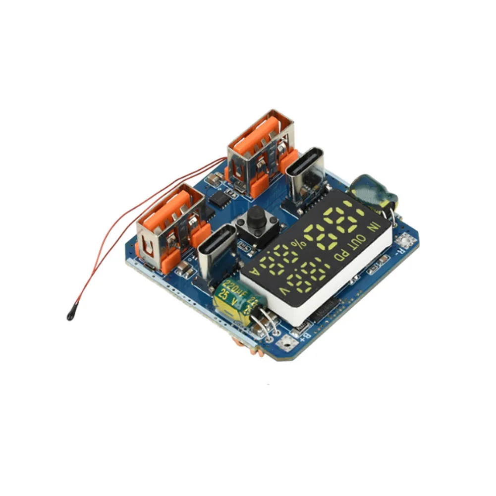 

Модуль повышения/понижения напряжения PD100W 20V5A для зарядки и разрядки 4S литиевых аккумуляторов в автономных и мобильных энергосистемах