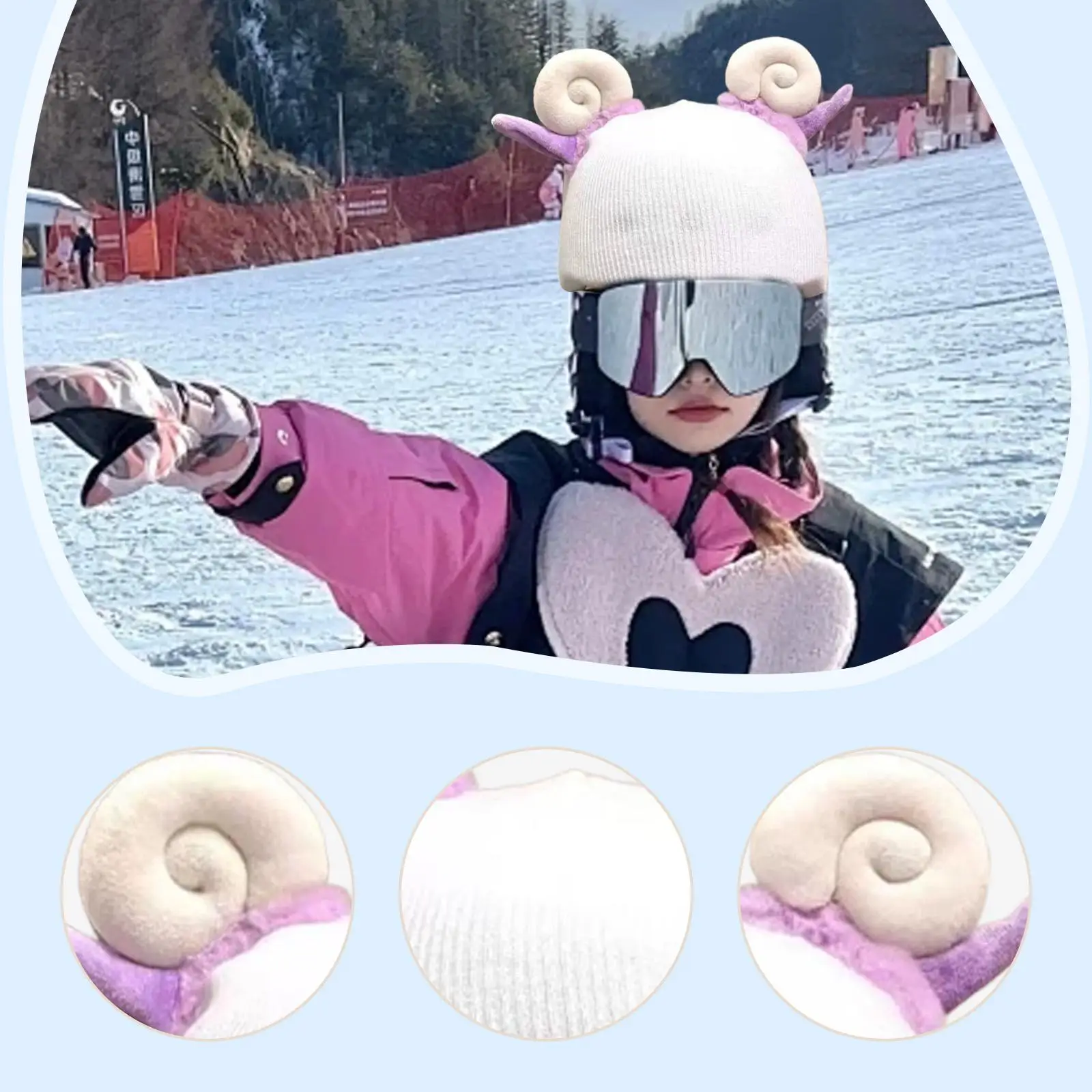 ผ้าคลุมหมวกกันน็อคสกี ผ้าคลุมหมวกกันน็อคสโนว์บอร์ด อเนกประสงค์ อบอุ่น มีสไตล์ ใช้งานได้จริง สำหรับผู้ใหญ่ อุปกรณ์กีฬาฤดูหนาวสำหรับรีสอร์ทกลางแจ้ง