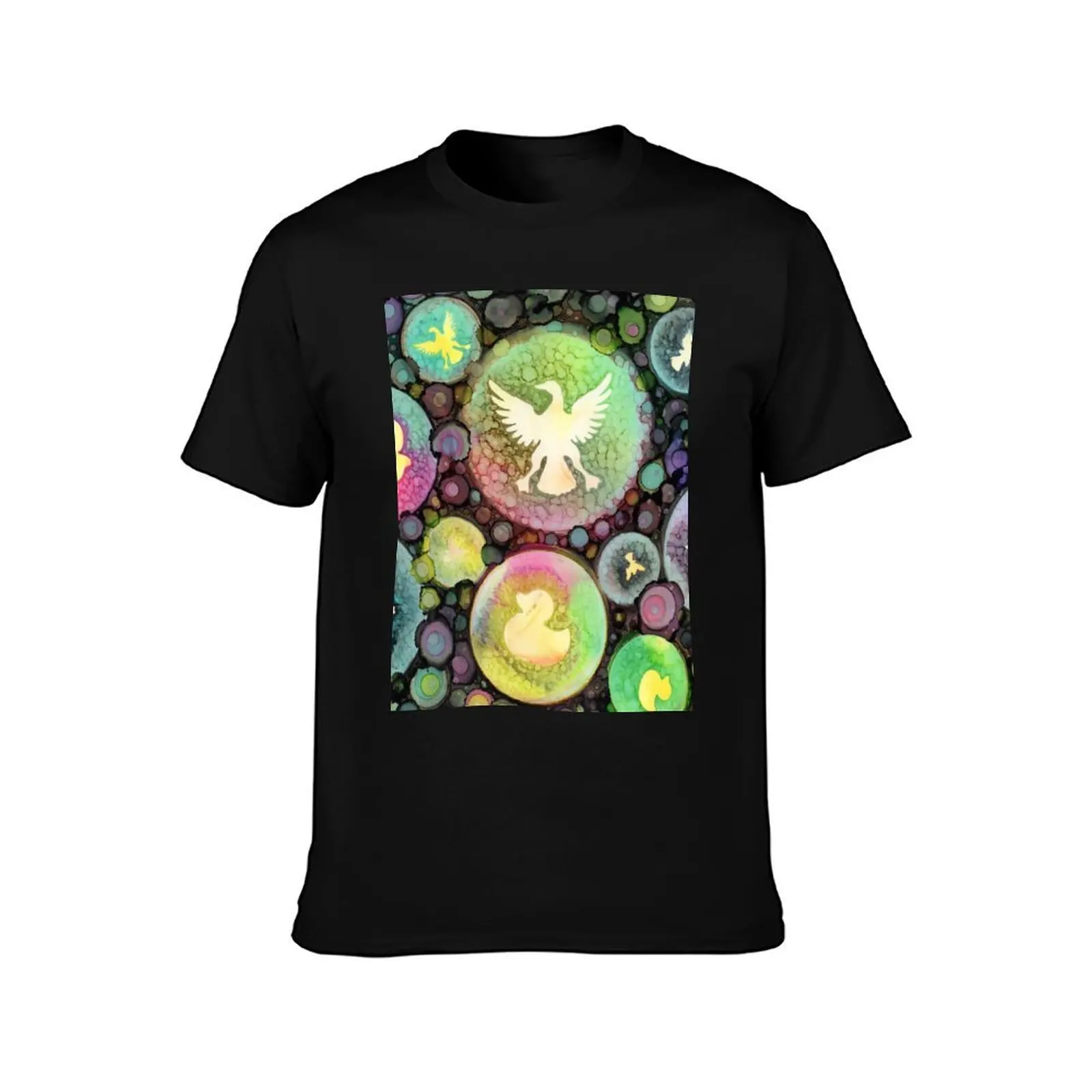 Duck Bubbles T-Shirt Thanksgiving Casual Tee T-Shirt